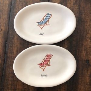 Rae dunn relax nest plates set new